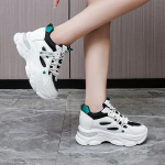 Hingavad paksud tossud naiste mood Paksu tallaga platvormiga spordijalatsid naistele Kevadised Zapatillas De Deporte Tenis Feninino 35
