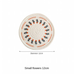 Puuvillast ja linasest kootud isoleeritud alused taldrikutele ja kaussidele, pajaroaalused, teealused, potialused, p&otilde;letusvastased lauaalused 12cm