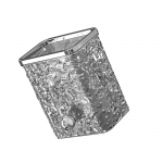 Liustikuteemaline seinale kinnitatav hoiukarp ruumis&auml;&auml;stlik hambaharja hambapasta riiul vannituppa kodu organiseerimise t&ouml;&ouml;riist hall