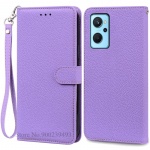 Realme 9i &uuml;mbris Silikoonist Rahakott Klapp&uuml;mbris Realme 9i telefoni&uuml;mbrise jaoks PU nahast kate Realme 9 i &uuml;mbrise jaoks Coque Fundas For Realme 9i (4G) tumepunast v&auml;rvi