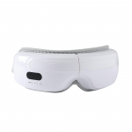 Silmakaitse seade Silmamassaažiseade Vibratsioon &Otilde;hur&otilde;hk Kuumkompress Bluetooth Silmakaitse Massaaž Silmamassaažiseade English valge