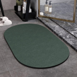 Sissep&auml;&auml;suukse Diatomiitmudast P&otilde;randamatt Mustust h&uuml;lgav Vannitoa Libisemiskindel Matt Sillutis ja Imav P&otilde;randamatt Mustust h&uuml;lgav Sissep&auml;&auml;su Jalamatt 40 * 60Cm