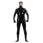 Meeste t&auml;ieliku kattega avatud n&auml;oga kummist Zentai &uuml;likond lavaliseks esinemiseks Adult 2XL