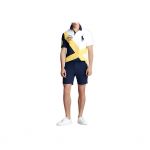 Polo Ralph Lauren Kirjalogo Kampsun Sirge L&otilde;tvusega L&uuml;hikeste Varrukatega Polo S&auml;rk Meeste topid Valge 710790751-001 XS