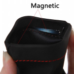 Kaasaskantav Pu-nahast k&otilde;rvaklappide &uuml;mbris hoiukott Peakomplekti k&otilde;rvaklappide kandekott