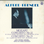 LP-plaat ALFRED BRENDEL, PAUL ANGERER, VIENN - Mozart: Klaverikontsert nr. 22 Nr. 2 OC7216VX COLUMBIA Jaapan Klassikaline Kasutatud
