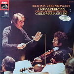 LP plaat ITZHAK PERLMAN CHICAGO SYMPHONY OR Brahmsi viiulikontsert 1C06302899Q HIS MASTERS V 1977 Saksamaa Klassikaline Kasutatud
