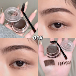 2-in-1 l Brow Pomade & Gel Natural Long-lasting Easy-to-apply Waterproof Eyebrow Cream Create Three-dimensional Eyebrows