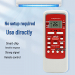 Universaalne kaugjuhtimispult Midea kliimaseadmete mudelitele RN51C, RN51D, RN51E, RN51F/BGRN51 HY