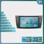 Ossuret 8 Mercedes Benz E-klassi W211 E200 E220 E300 E350 E240 E270 E280 W219 jaoks koos autoraadio toe, juhtmevaba intelligentse DVR-i, Carplay ja Android Auto'ga P1 4Core 1G 32G AI