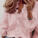 YYFS naistemood vabaaja suvekevade pikkade varrukatega pluusid ja s&auml;rgid M