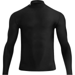 Under Armour HeatGear SS25 poolk&otilde;rge kaelusega hingav pikkade varrukatega fitness-s&auml;rk meestele toppi must 1390099-001 XL