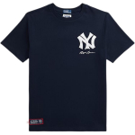 Polo Ralph Lauren Yankees T-s&auml;rk &Uuml;mmargune kaelus L&uuml;hikesed varrukad Laste pluusid 323968101-001 XL