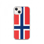 Coque T&eacute;lephone Drapeau Svalbard et de Jan Mayen &ndash; iPhone 13