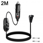 2m 12V DC Asendusauto Jahuti Jahutuskast Mini K&uuml;lmik Toide Auto Juhe Pistik K&uuml;lmiku Juhe Kaabel Sigaretis&uuml;&uuml;taja Juhe J6Y3