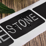 120 tk Veekindel kriiditahvel K&ouml;&ouml;gis v&uuml;rtside etikettide kleebised Jam Jar Pudeli sildid