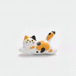 Loominguline kassi k&uuml;lmkapimagnetite kleebis Armsa multifilmi jooksva kassi k&uuml;lmkapi kleebis Kawaii looma k&uuml;lmkapi magnetid kaunistus kingitus