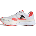 adidas Adizero Boston 10 P&auml;ikesepunane Meeste Tossud Valge Pilvevalge Tuumikmust Must FY4079 40