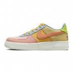 Nike Air Force 1 Low 07 LV8 Next Nature GS Sun Club - Mitmev&auml;rvilised Laste Tennised Mitmev&auml;rviline Liivane-Kuldne Nisurohi DM0984-700 37.5