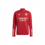 Adidas Arsenal Tiro 23 treeningtopp kirjadega triipude prindiga Meeste topid Punane IJ7789 M