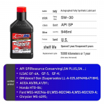 AMSOIL Signature Edition 5W-30 t&auml;ielikult s&uuml;nteetiline mootori&otilde;li Jaapani ja Ameerika autodele