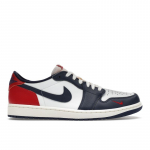 Air Jordan 1 Retro Low OG Howard University Meeste Tossud Sinine Valge J&otilde;usaali-Punane HQ2993-100 44.5