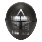 Geomeetrilise mustriga Cosplay Masque T&auml;ieliku n&auml;omask reguleeritavate v&otilde;rgurihmadega &Uuml;hes suuruses t&auml;iskasvanute mask kost&uuml;&uuml;mipidudele Cosplay D