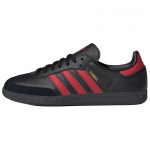Manchester United x adidas Samba Koduvorm Unisex Tossud Must Core-Black Mufc-Punane JQ4036 36