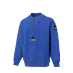 Adidas Equipment Series SS25 EQT Fliis HZ Moodne Mugav Mitmek&uuml;lgne Fliis Pikkade Varrukatega Huppar Meeste huppar Sinine JD0643 M