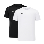 Under Armour Spordis&auml;rk Jooksmine Vabaaeg L&uuml;hikeste Varrukatega T-s&auml;rk 2-pakk Unisex Topid Must Valge 21500525-001+21500525-100 XS