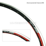 Alex DM18 26\ Maastikuratas Alumiinium Aero Velg, V-pidur, 32 Ava, Schraderi Ventiil, 580g, Must 32 Hole AV Black DM18