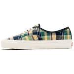 Vans Style 44 Kangast Vabaaja Ruudulised Madalad Tennised Unisex Tossud Kollane Roheline Sinine VN0A5KX45TK 43