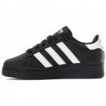 Adidas Originals Superstar Xlg Nahast Mugavad Vastupidavad Hingavad Madalad Laste Tossud Laste tossud Must Valge IG0278 39⅓
