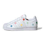 Hello Kitty x adidas Superstar J V&auml;rvilised lillemustriga laste tossud Valge Pilvevalge S&uuml;simust ID7279 35&frac12;