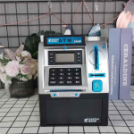 S&otilde;rmej&auml;ljetuvastuse ja paroolikaitsega ATM-i hoiup&otilde;rsas &ndash; Suure mahutavusega automaatse raha kerimise ja kaardi lugemise funktsioonidega 18.5 x 11.3 x 25.2 cm h&otilde;be