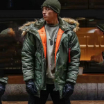 Suures suuruses talvejope meeste puhumisjope pikk, soe karusnahast kapuutsiga mantel taktikaline kamuflaaž s&otilde;jav&auml;e armee Parka XXL XL roheline