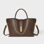 Vintage k&auml;eshoitav ehtsast nahast &auml;mbrikott, Naiste kott, &Uuml;he &otilde;larihmaga crossbody kott kohv