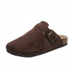 Naiste Kingad Naiste Kinnise Talla Sandaalid Lehma Suede Nahast Klotsid Naiste Sandaalid Retro Mood Aia Mules Klotsid Sandaalid Uus 36