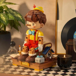 Pinocchio Klotsid Klassikaline Muinasjutt Pika Ninaga Nukk Nuku Mudel Klotsid Lauapealne Kaunistus Laste Hariduslikud DIY M&auml;nguasjad Kingitused
