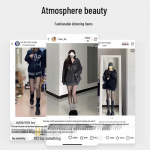 Women's Fleece-Lined Sheer Illusion Tights for Autumn/Winter One Size (88-165 lbs)