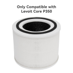 Core P350-RF s&uuml;sinikfiltri True HEPA asendusfilter &Otilde;hupuhastaja jaoks Levoit P350 lemmikloomade hooldus&otilde;hupuhastaja, 3-in-1 l&otilde;hn valge