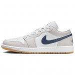 Jordan 1 Low Midnight Navy Neutral Grey Jordan 553558-146 44 valge