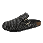 Naiste muulad Lame tald Kivid Katavad varba &Uuml;ks l&ouml;&ouml;k Naiste sussid Kleit Retro Kevad S&uuml;gis Zapatillas De Mujer 35 khaki
