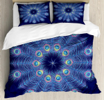 Boheemlaslik 2/3 tk Boho Mandala Voodipesukomplekt &Uuml;heinimesevoodi, Queen-suurus, King-suurus Tekk, Voodikate, Tepitud kate ja Padjap&uuml;&uuml;r Pehme Voodipesu 70x133cm 2pcs