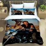 rokkstaar Johnny Hallyday voodipesukomplektid peen vooditarvikute komplekt tekikate vooditekikomplekt voodipesukomplekt luksuslik s&uuml;nnip&auml;evakingitus 70x133cm 2pcs