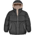 UGG FW24 Kahepoolne Kapuutsiga Pikkade Varrukatega Puhverjakk Meeste Jakk Must 1163250-BLK L