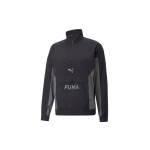 Puma V&auml;rvilise bloki disainiga poollukuga pusa pikkade varrukatega jakk Meeste jakid Tumehall 522971-01 S