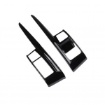 Auto keskjuhtpaneeli k&auml;iguvahetuse katte trimmiribad Honda Civicu 10. 2016 2017 2018 2019 2020 2021 sisustustarvikud must