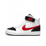 Nike Court Borough Mid 2 GS Valge &Uuml;likoolipunane CD7782-110 EU 37.5 valge/must