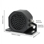 24V-48V Varusireen Piipar Summer Tagurdushoiatus Signaal S&otilde;iduauto Veoauto Tagurdusmeeldetuletused Autosignaal S&otilde;idukitarvikud